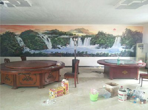 大化墙绘-写实风景