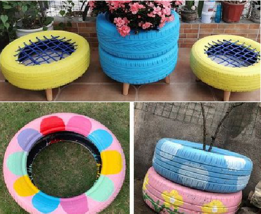 大化墙体彩绘-变废为宝