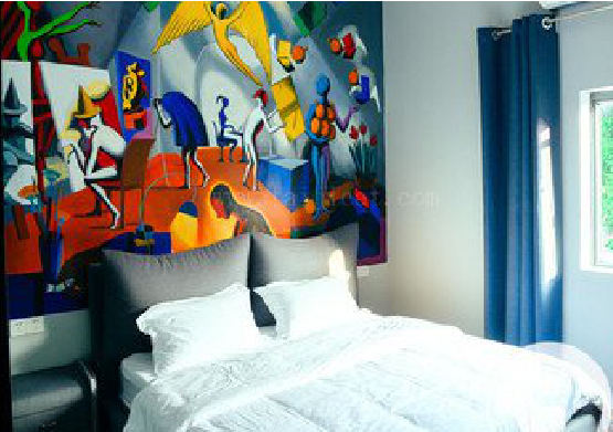 大化对于酒店的墙体彩绘而言更注重哪些方面？