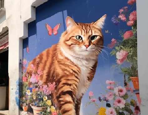 大化自己绘制有个性的手绘墙