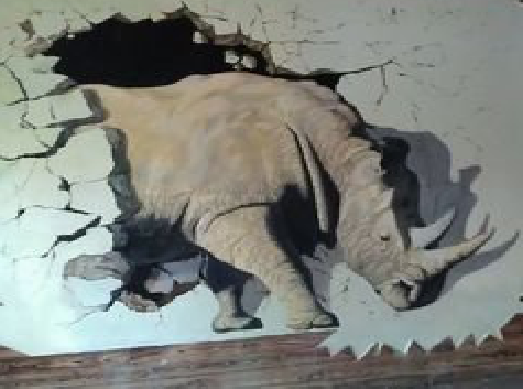 大化在墙绘中，如何绘制3D效果？