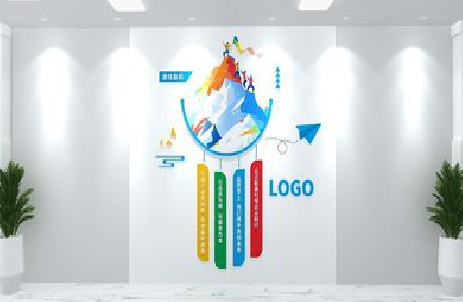 大化公司企业形象墙的工艺材料有哪些？